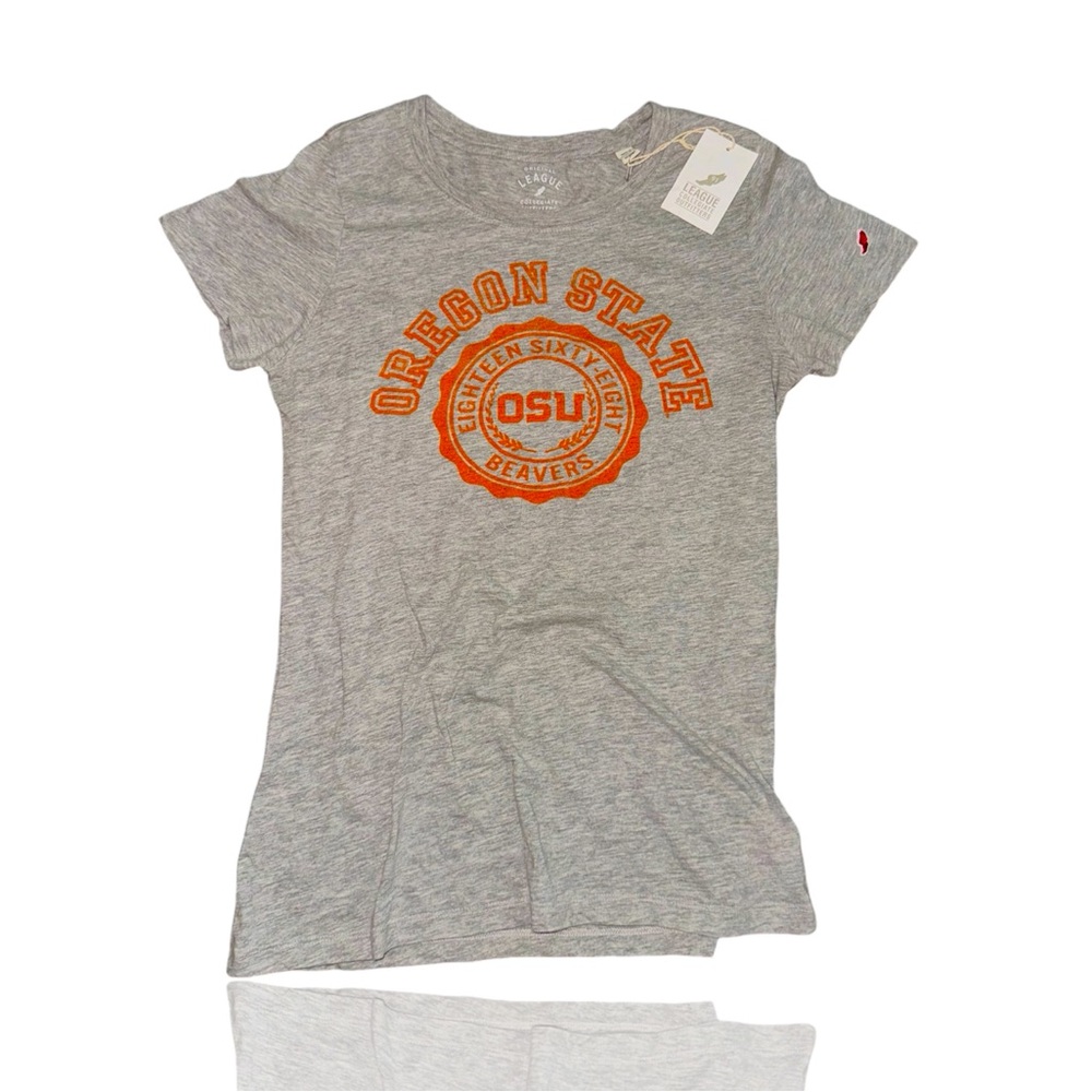 Oregon State Beavers Vintage Style Babydoll Tee: Brand New: PAC 12: Large